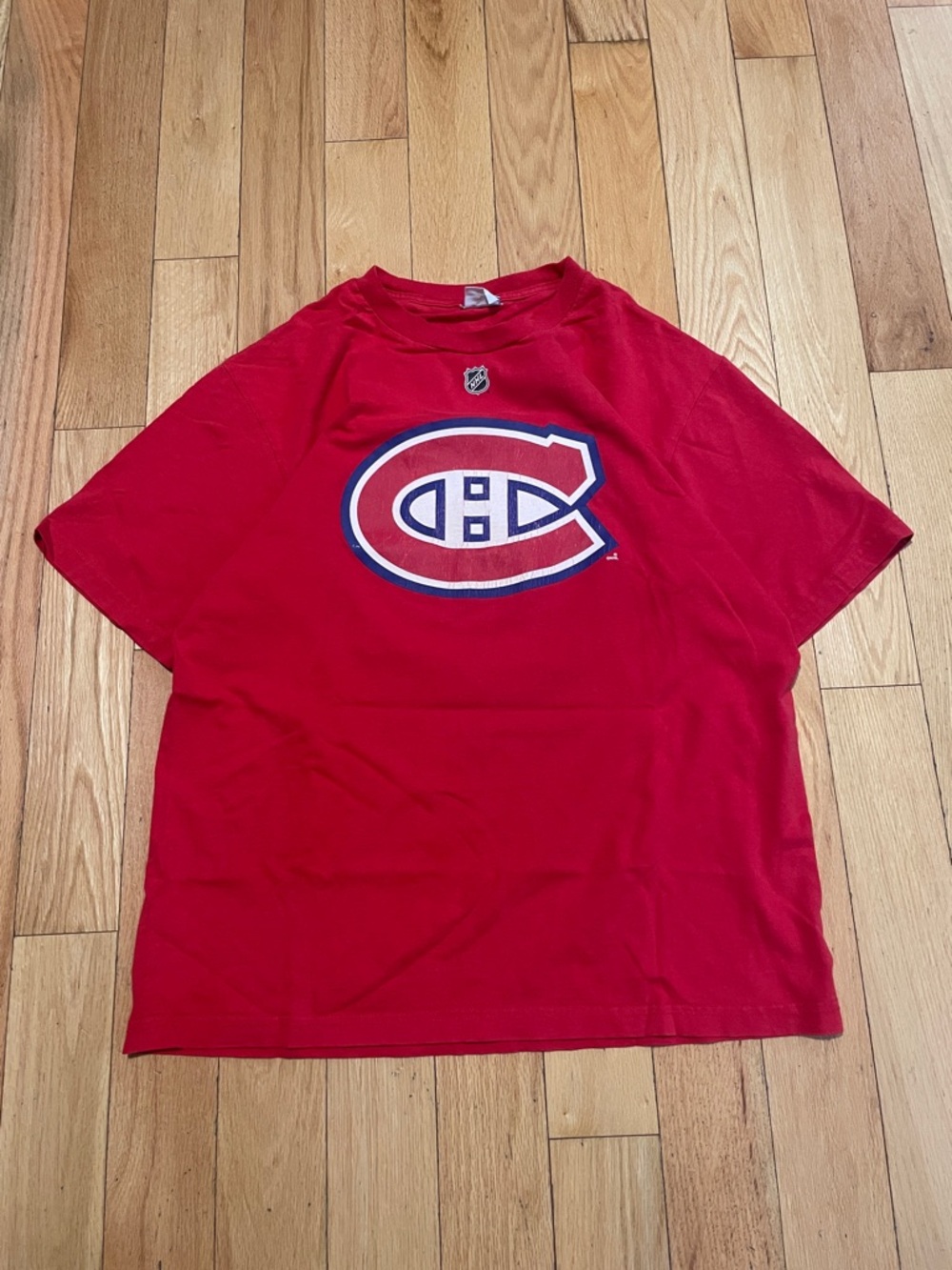 NHL Montreal Canadiens Red Logo Tee